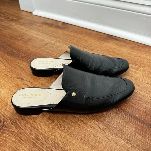 COLE HAAN Leather Mules Round toe shoes - Picture 8 of 9